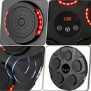 Máquina de boxe musical inteligente montada na parede de cor preta